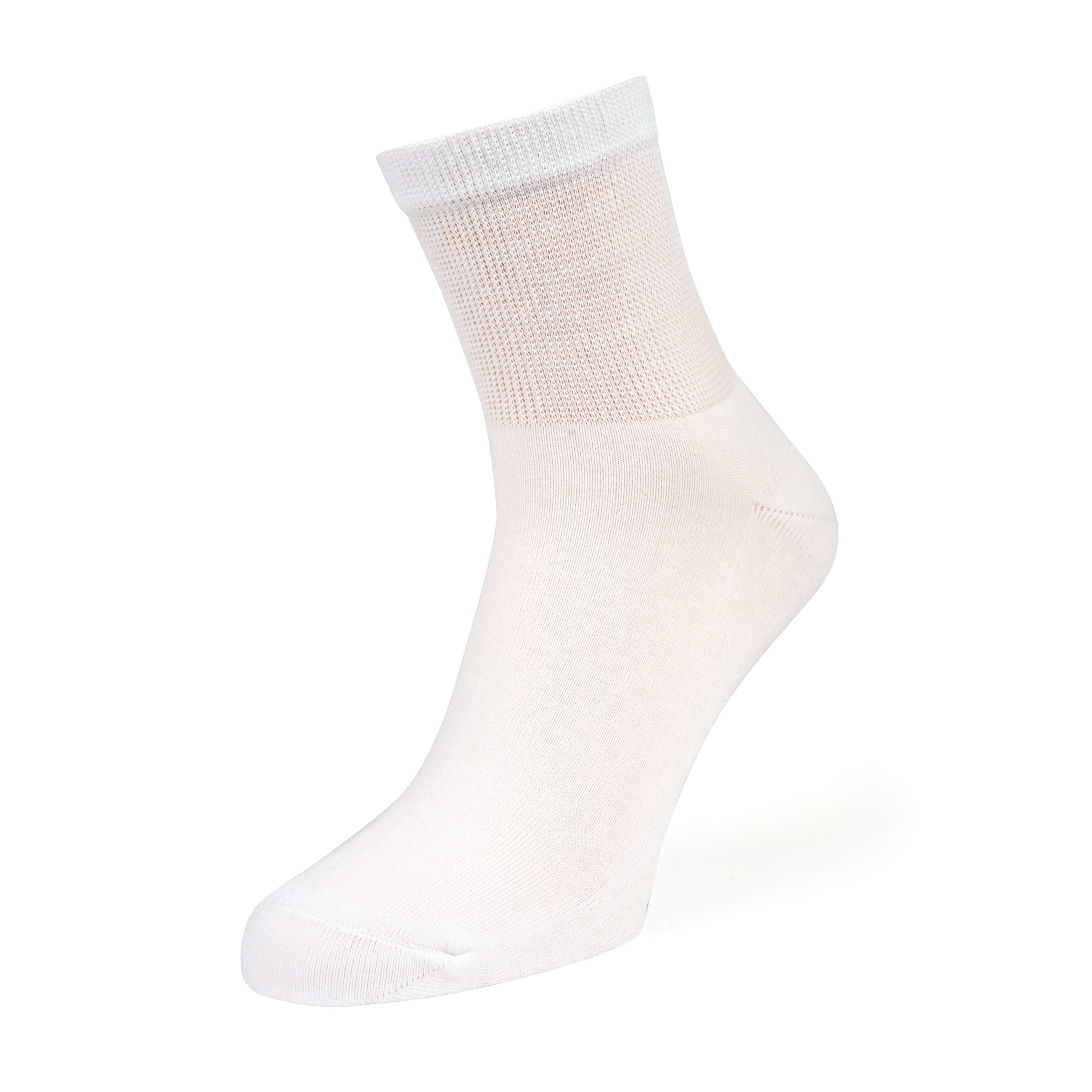 Low-Cuff Diabetic Cotton Socks
