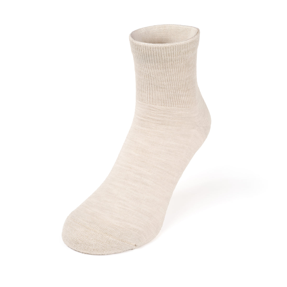 Low-Cuff Merino Wool Diabetic Socks