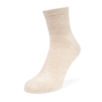 Low-Cuff Merino Wool Diabetic Socks